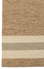 Tapis Moucheté Rayures Laine Mix 300x200cm