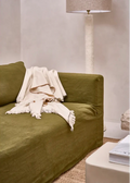LAMA-PLAID LAINE AGNEAU/COTON