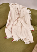 LAMA-PLAID LAINE AGNEAU/COTON