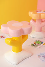 Table d’Appoint Fleur “Mia” – Multicolore