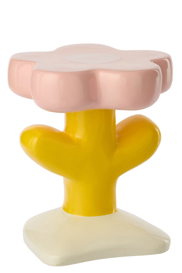 Table d’Appoint Fleur “Mia” – Multicolore