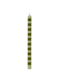 TAPER CANDLE OLIVE GREEN