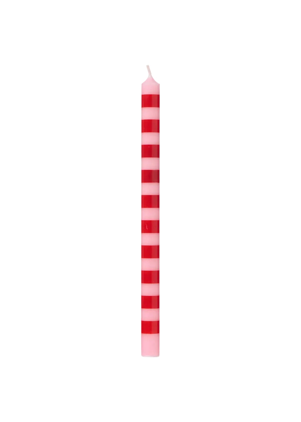 TAPER CANDLE RED/PINK