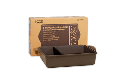 PLAT AU FOUR AJUSTABLE MOKA