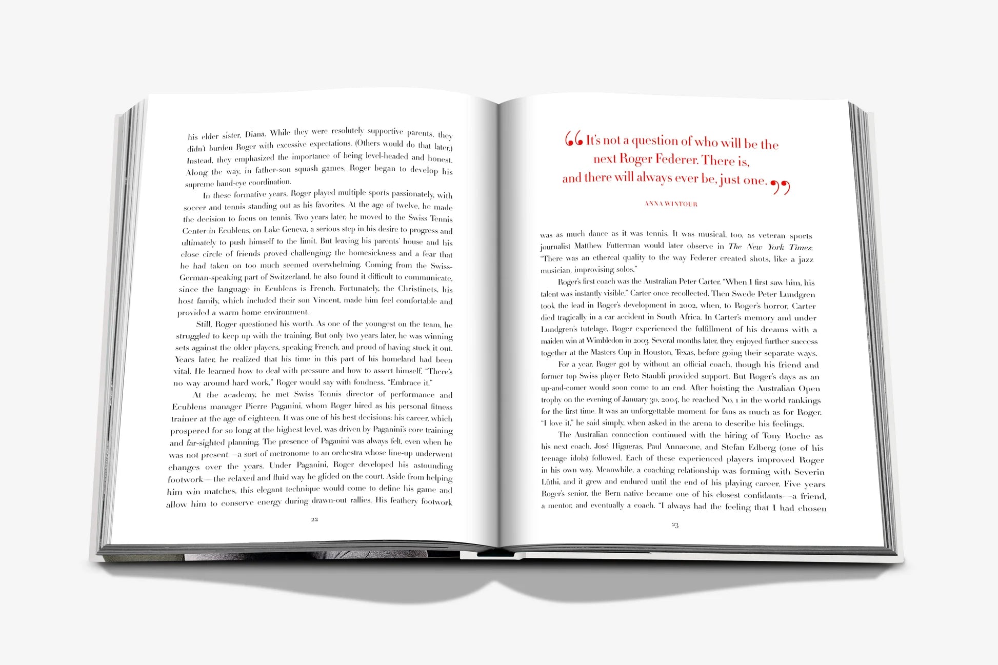 Livre Federer