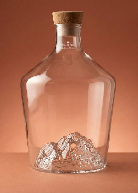 CARAFE SPIRITUEUX MONT BLANC
