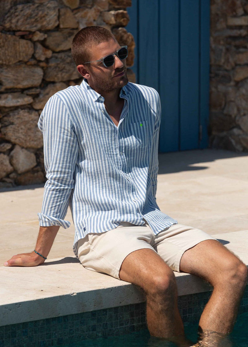 Chemise en gaze de coton