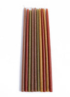 COFFRET 10 CIERGES LEAVES