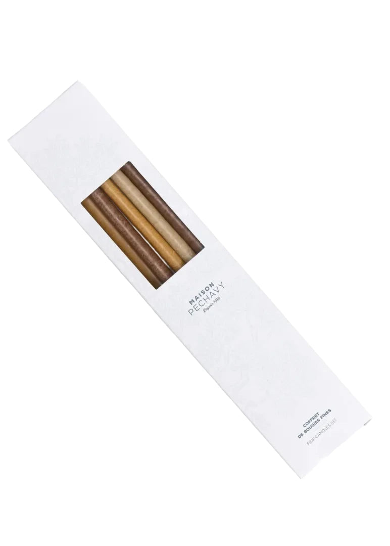 COFFRET 10 CIERGES NUDE