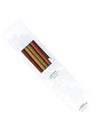 COFFRET 10 CIERGES LEAVES