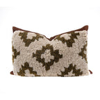 Coussin Bi-Matières Abby Croix – 40x60cm