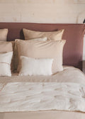 Coussin Hortense Écru – 30x45cm