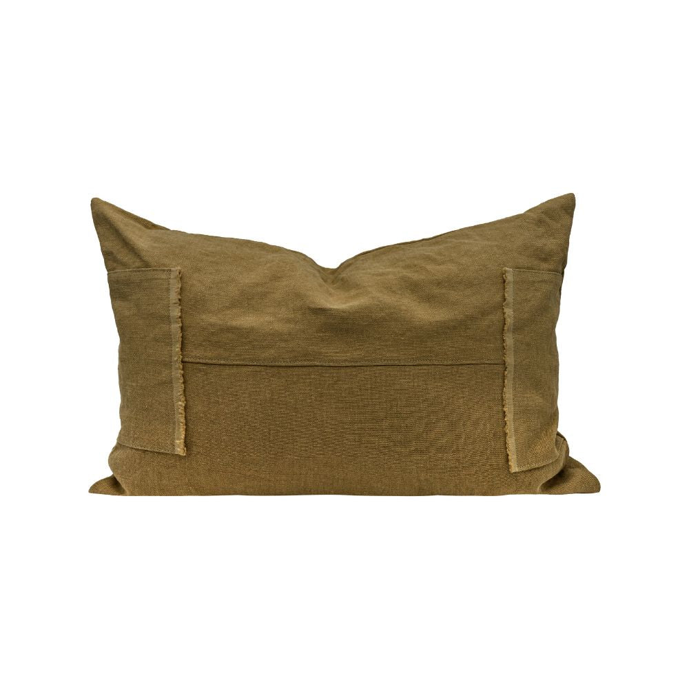 Coussin Hector Kaki – 40x60cm