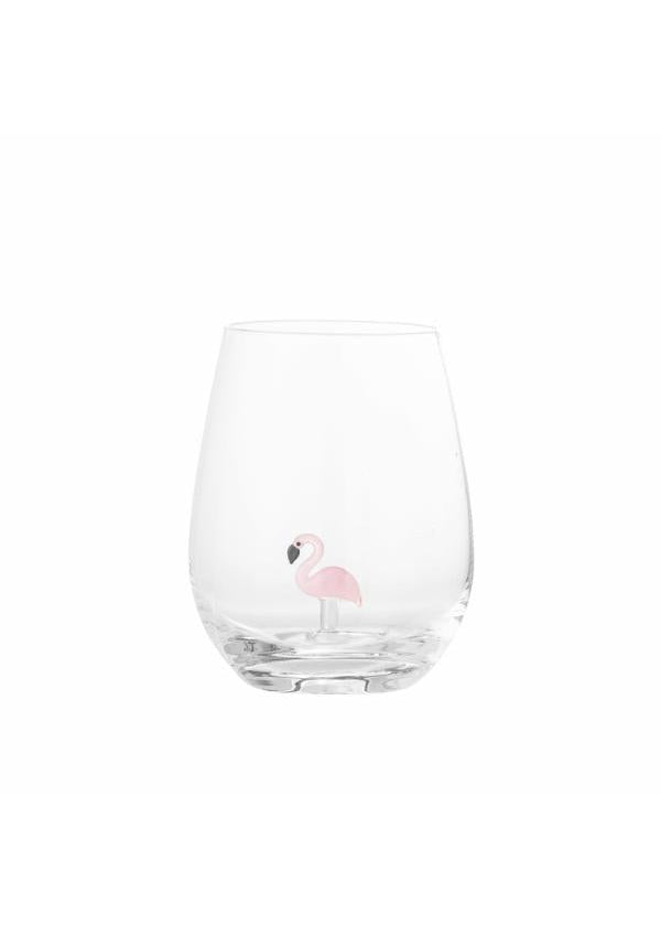 MISA VERRE FLAMANT ROSE