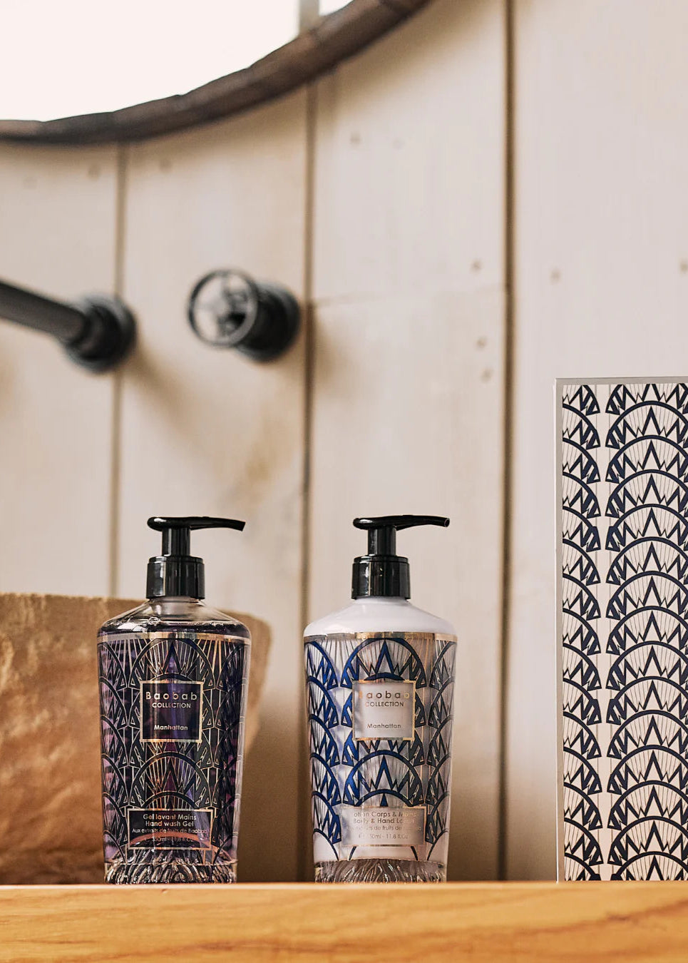 Coffret cadeau - Manhattan - Lotion corps & mains et gel lavant mains
