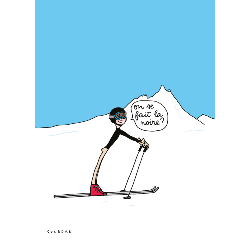 30X40 SOLEDAD PISTE NOIR
