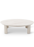 NIMBO- TABLE DE SALON D90 ALU TOPO
